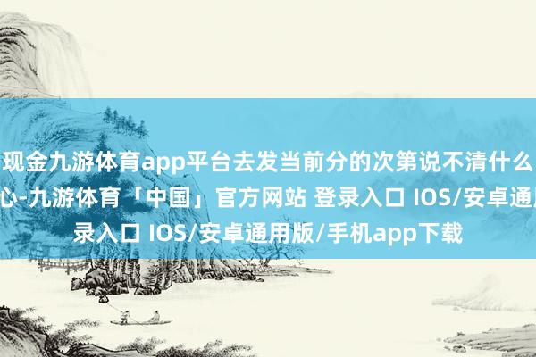 现金九游体育app平台去发当前分的次第说不清什么时候起我只眷注内心-九游体育「中国」官方网站 登录入口 IOS/安卓通用版/手机app下载